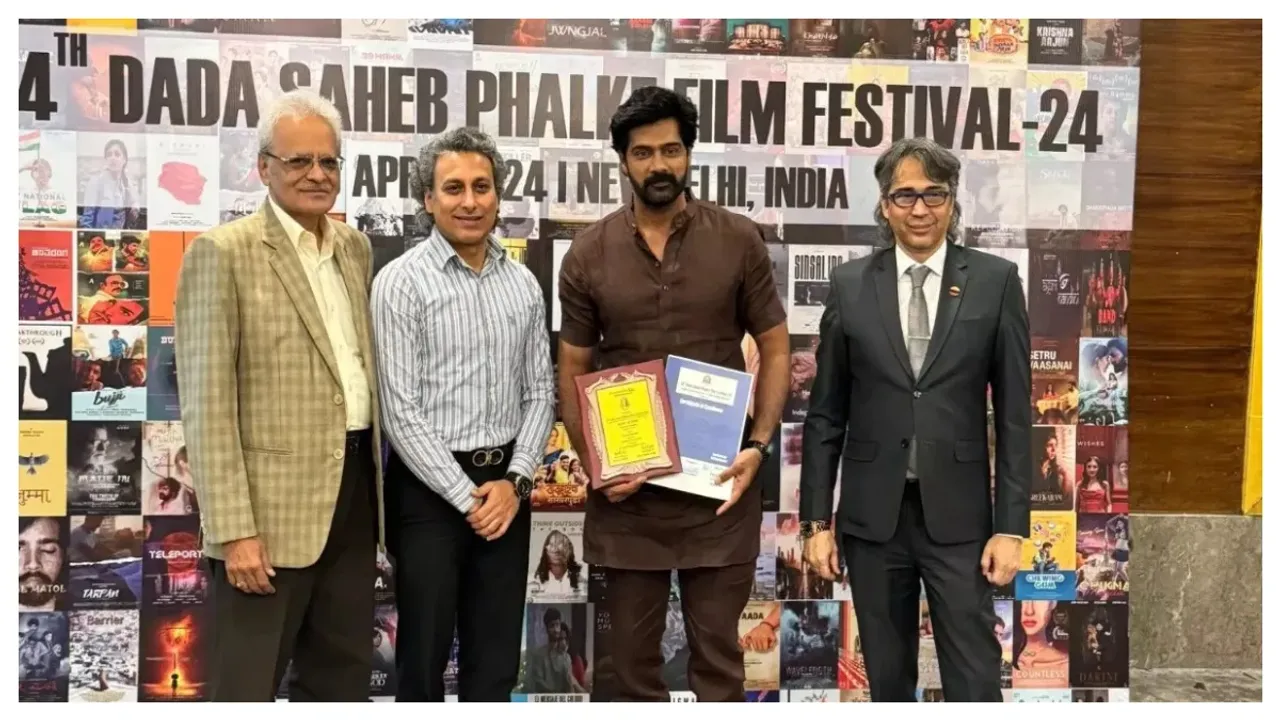Naveen Chandra : దాదాసాహెబ్ పాల్కే అవార్డును అందుకున్న నవీన్ చంద్ర!