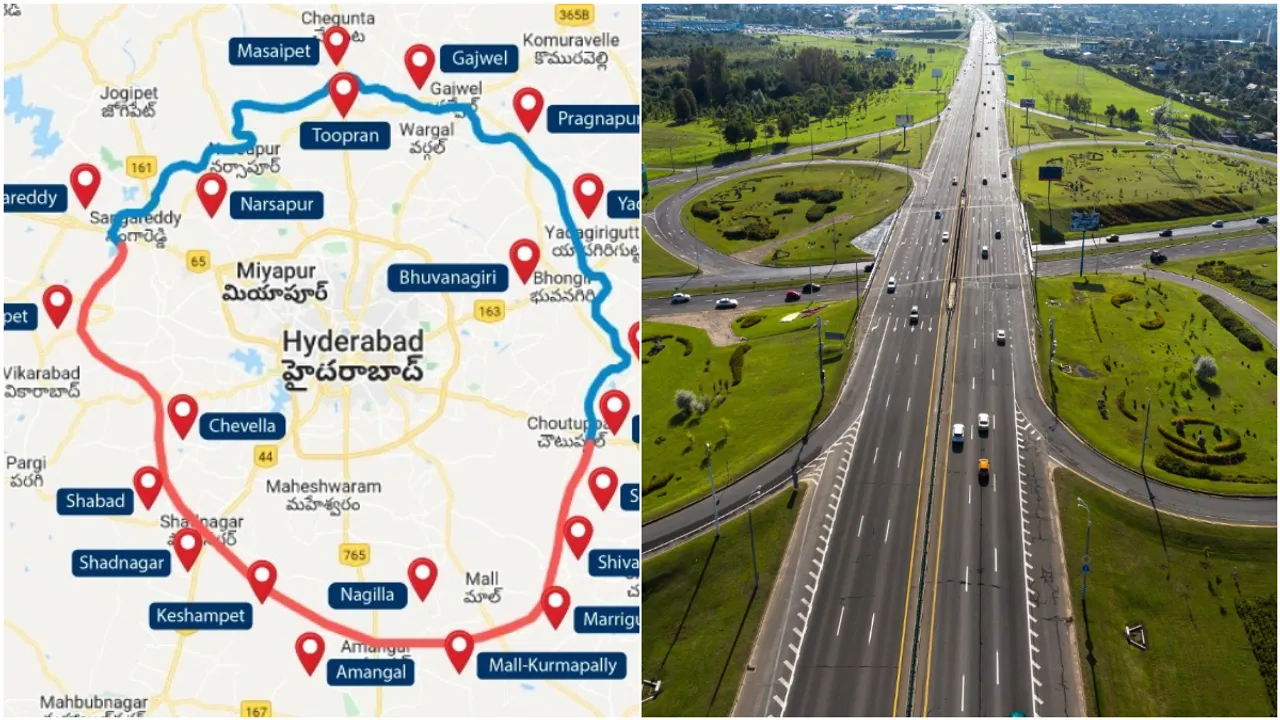 Hyderabad: 161 కి.మీ, 11 టోల్‌ప్లాజాలు.. రీజినల్‌ రింగ్‌ రోడ్డు ప్రాజెక్టు హైలెట్స్ ఇవే!