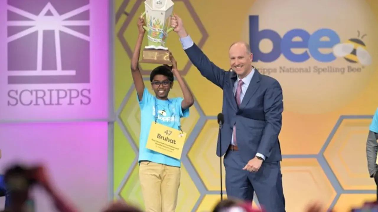 Spelling Bee: 'స్పెల్లింగ్ బీ' పోటీల్లో సత్తా చాటిన తెలుగు విద్యార్థి..