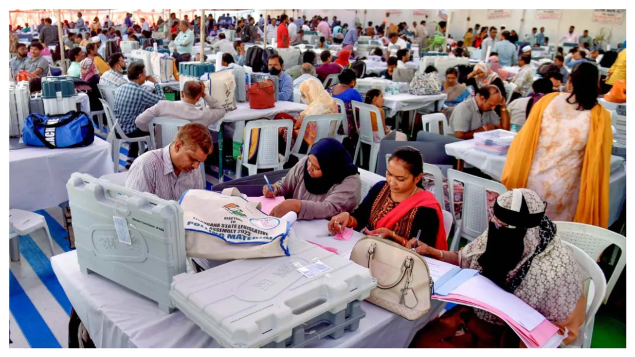 Telangana : తెలంగాణలో పోలింగ్‌కు సర్వం సిద్ధం