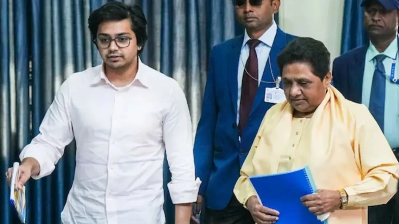 Lok Sabha Elections 2024 : రాజకీయ వారసుడి పై మాయావతి వేటు..కేవలం 5 నెలల్లోనే!