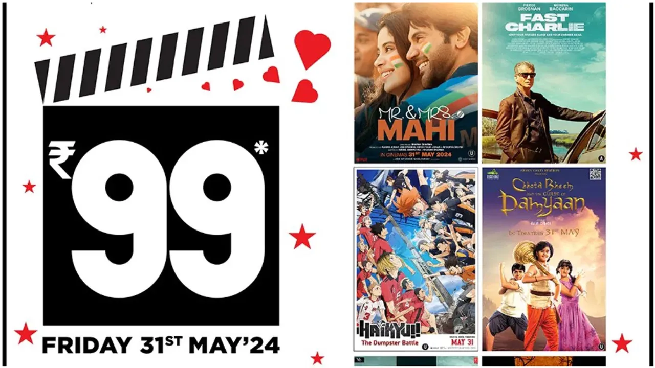 Cine Lovers Day : సినీ ప్రేమికులకు పండగ రోజు.. మల్టీప్లెక్స్ ల్లో 99 రూపాయలకే సినిమా! 