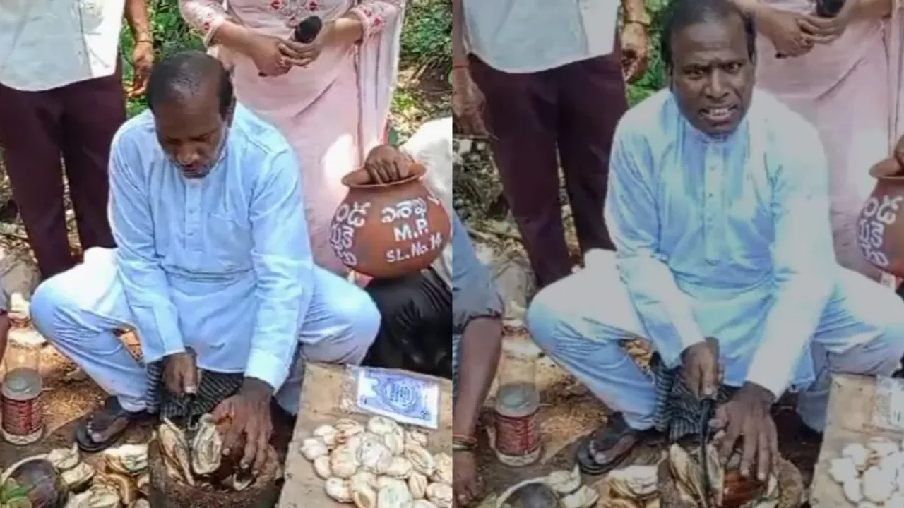 KA Paul: తాటి ముంజలు కొట్టిన కేఏ పాల్.. రాష్ట్రం అప్పులు తీరాలంటే ఇలా చేయండి..!