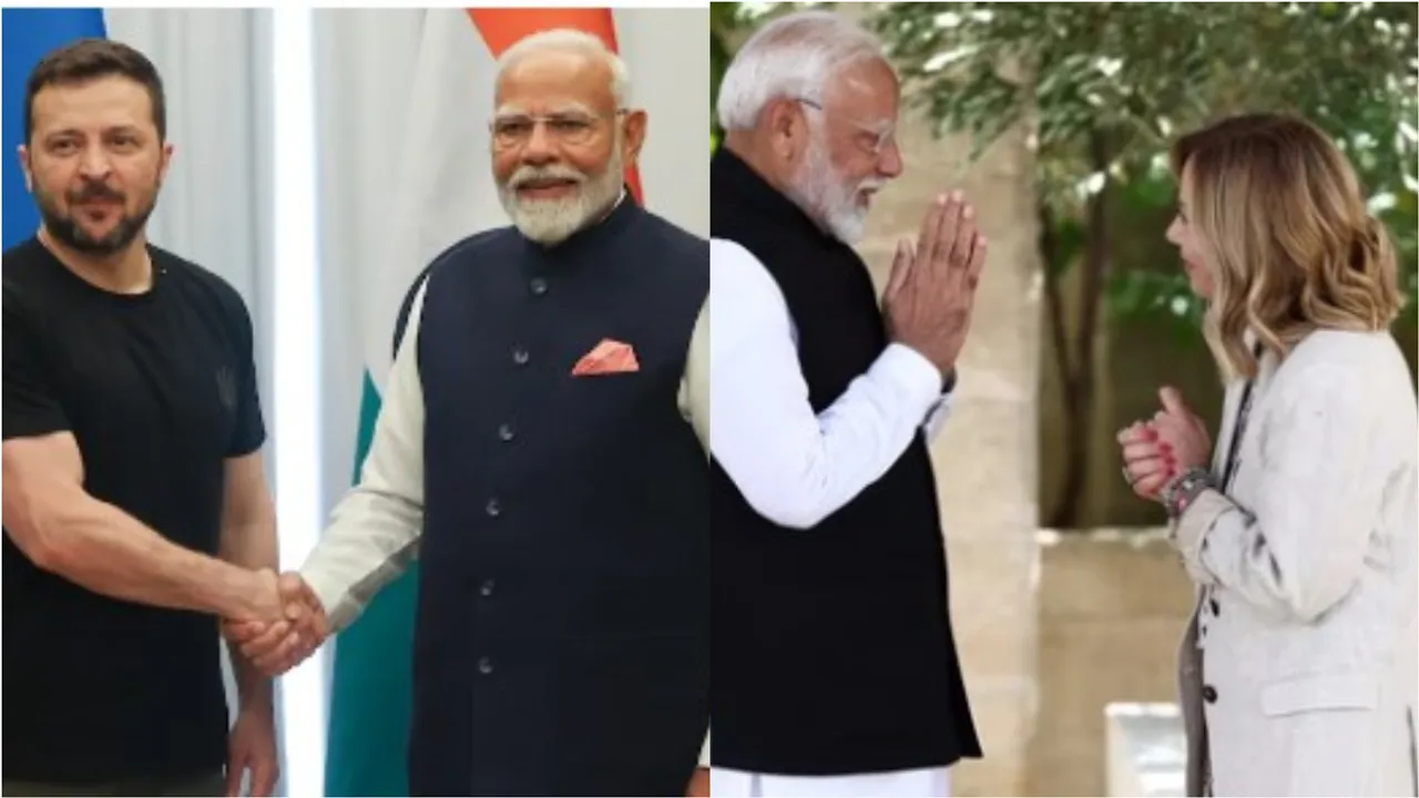 Italy: ఇటలీలో బిజీబిజీగా మోదీ..పోప్‌, అగ్రనేతలతో సమావేశం