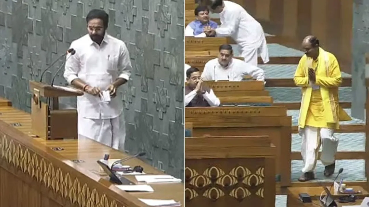 Telugu MP's: పంచెకట్టుతో పార్లమెంటుకు ఎంపీలు, తెలుగులో ప్రమాణం