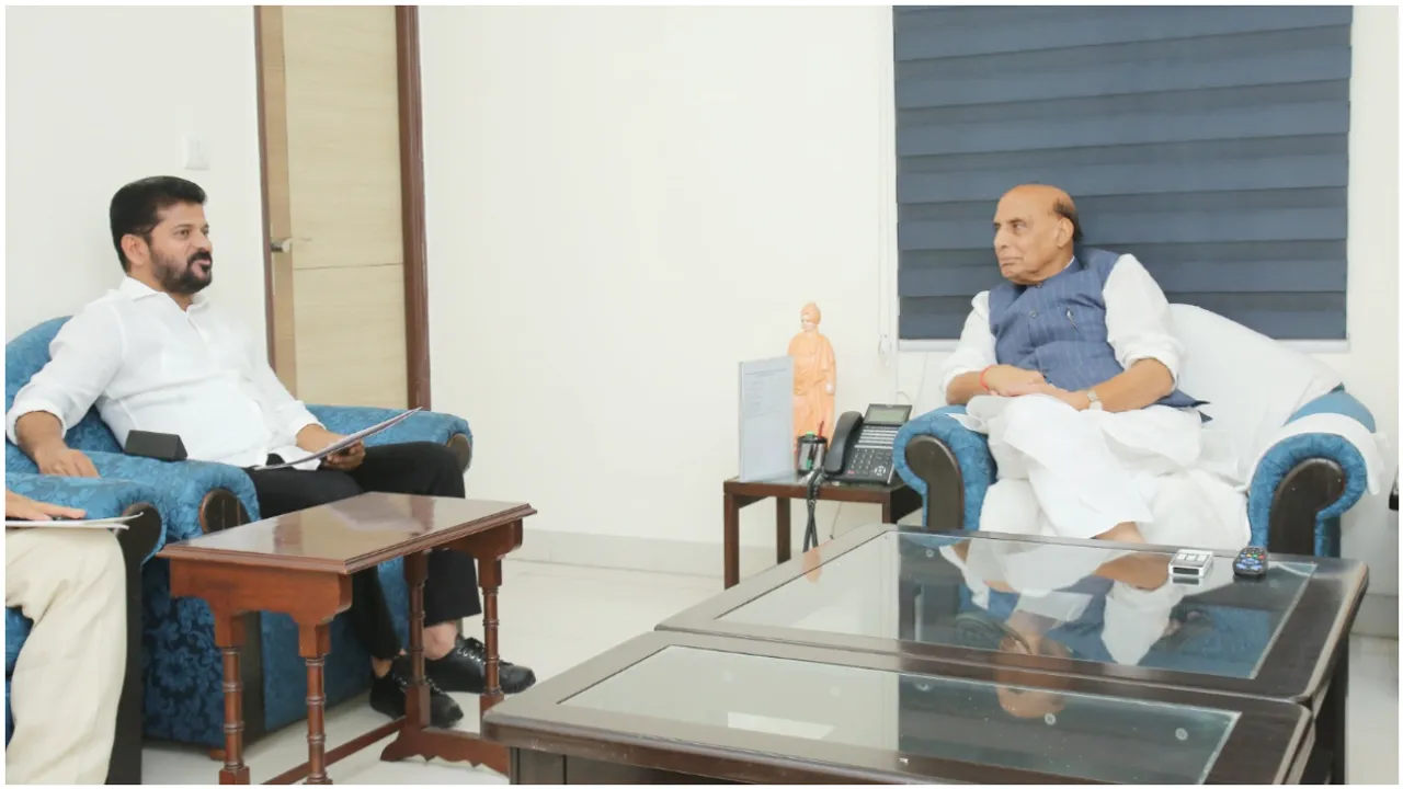 Revanth-Rajnath: రాజ్‌నాథ్‌సింగ్‌తో సీఎం రేవంత్ భేటీ.. దానిపైనే కీలక చర్చ!
