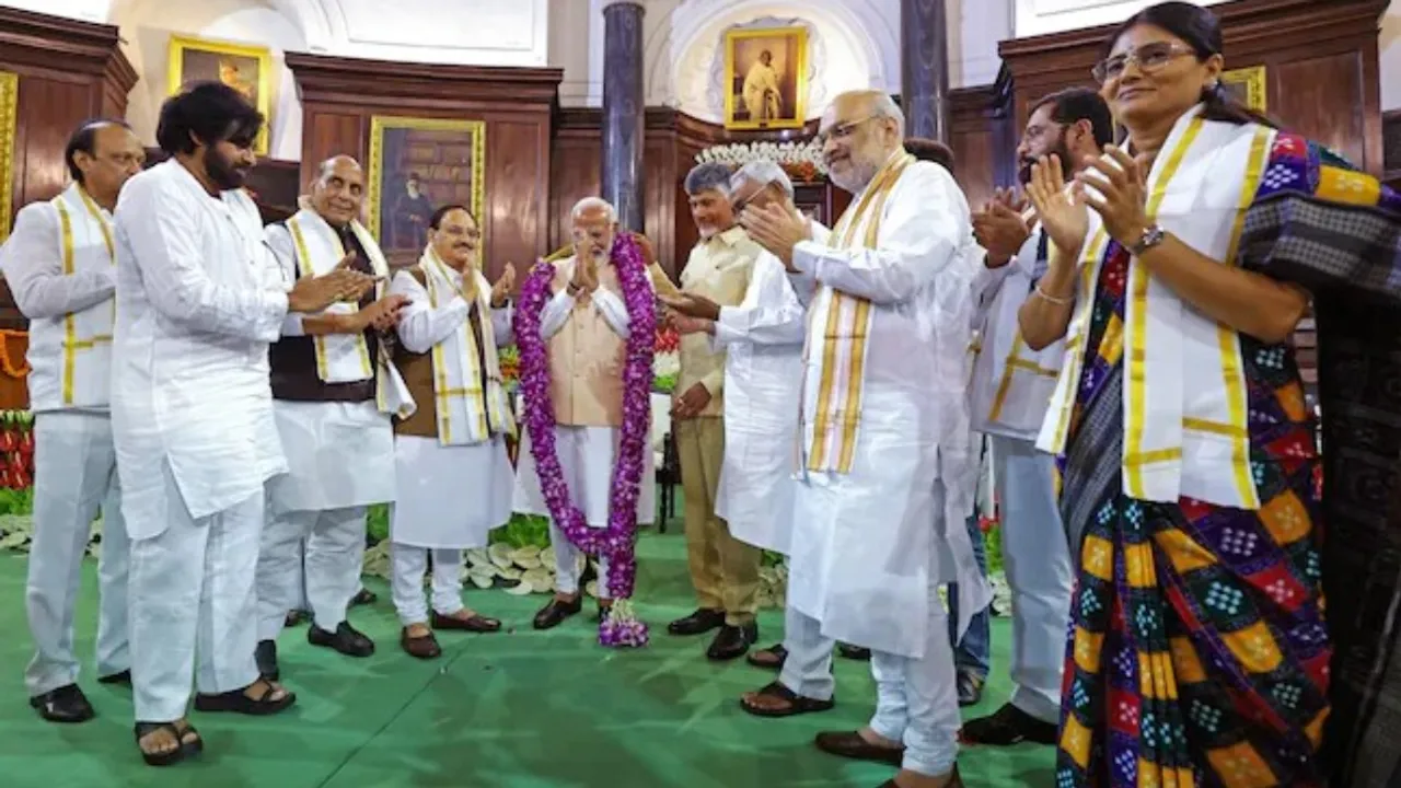 National:  కేంద్రంలో కీలక పదవులు అన్నీ బీజేపీ నేతలకే..