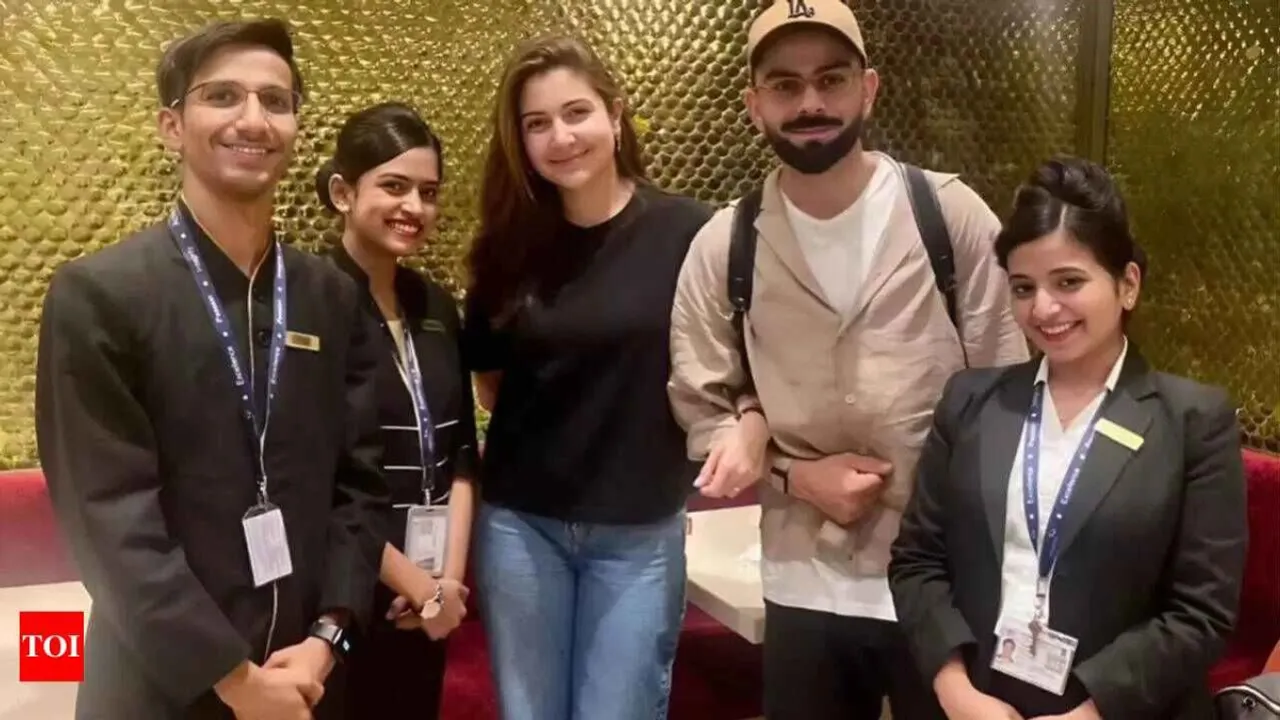 పొట్టి ప్రపంచకప్ కోసం అమెరికా చేరుకున్న విరాట్ ఫ్యామిలీ!