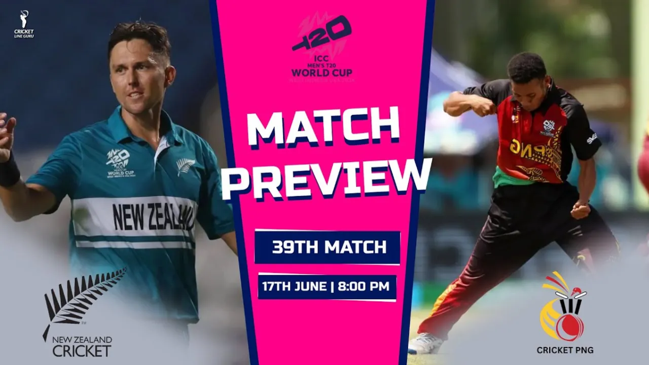 T20 World Cup 2024: నేడు పపువా న్యూ గినియా తో తలపడనున్న కివీస్!
