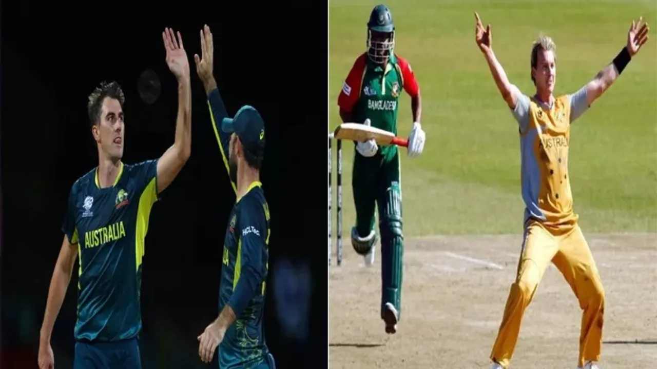 బ్రెట్ లీ రికార్డును సమం చేసిన ప్యాట్ కమిన్స్!