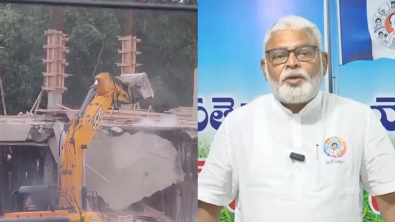 Andhra Pradesh : వైసీపీ కార్యాలయం కూల్చివేత.. అంబటి రాంబాబు సంచలన వ్యాఖ్యలు