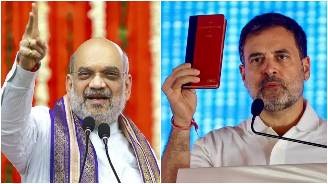 Amit Shah :రాజ్యాంగ స్పూర్తిని తుంగలో తొక్కింది కాంగ్రెస్సే.. అమిత్ షా సంచలన పోస్ట్!