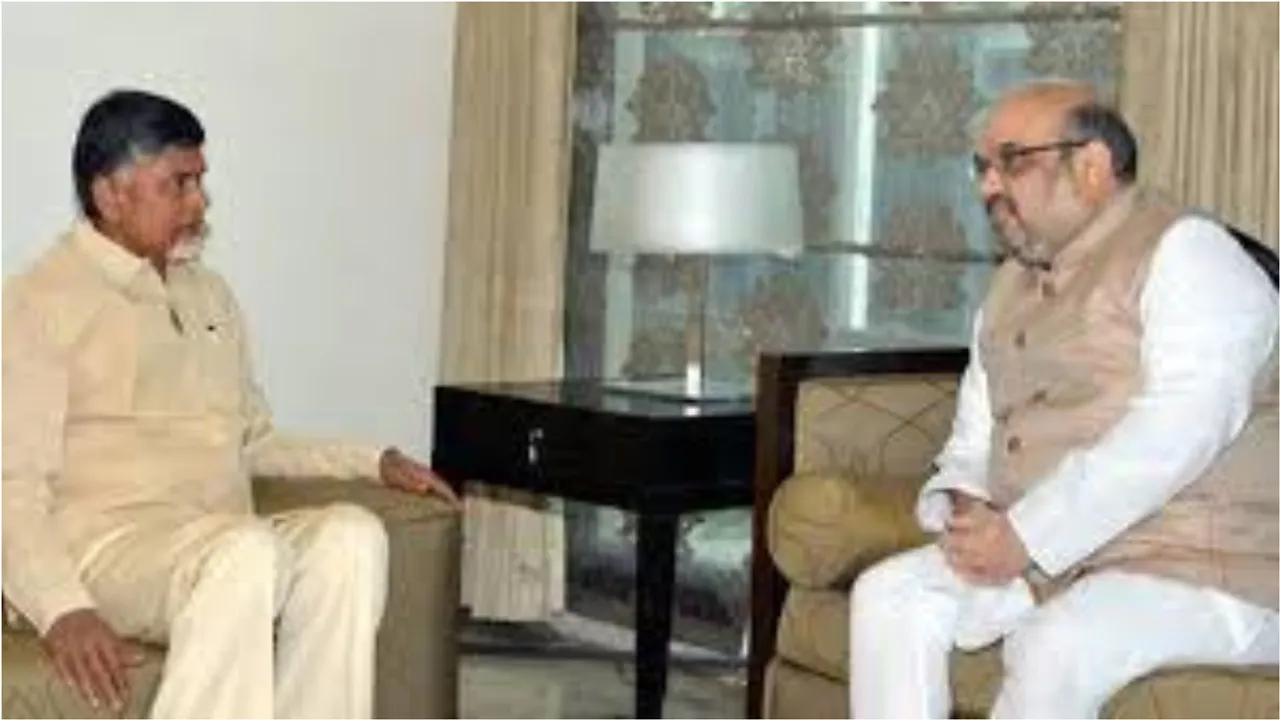 Andhra Pradesh: మరికాసేపట్లో అమిత్‌ షాతో చంద్రబాబు సమావేశం
