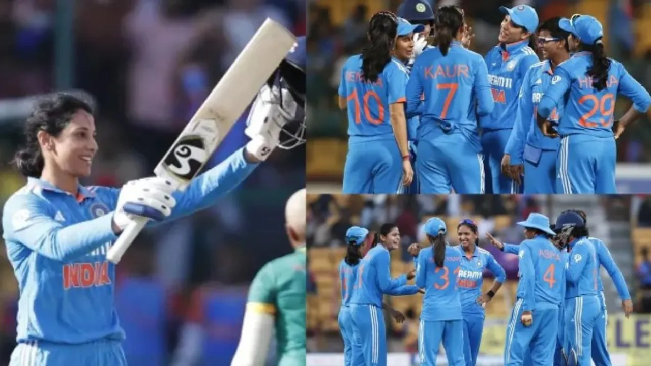 Cricket: చితక్కొట్టిన స్మృతి మంథాన..సౌత్‌ ఆఫ్రికా చిత్తు చిత్తు