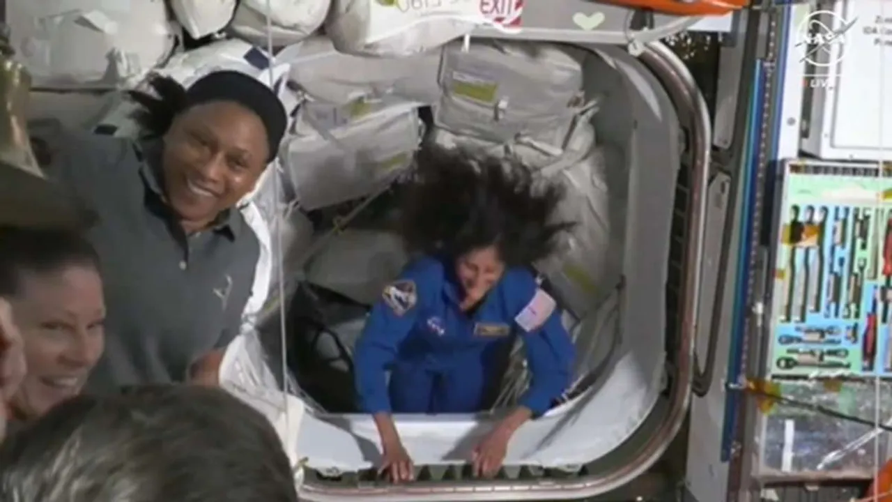 Sunita Williams: అంతరిక్ష కేంద్రానికి చేరుకున్న వెంటనే సునీతా విలియమ్స్ ఏం చేసిందంటే..