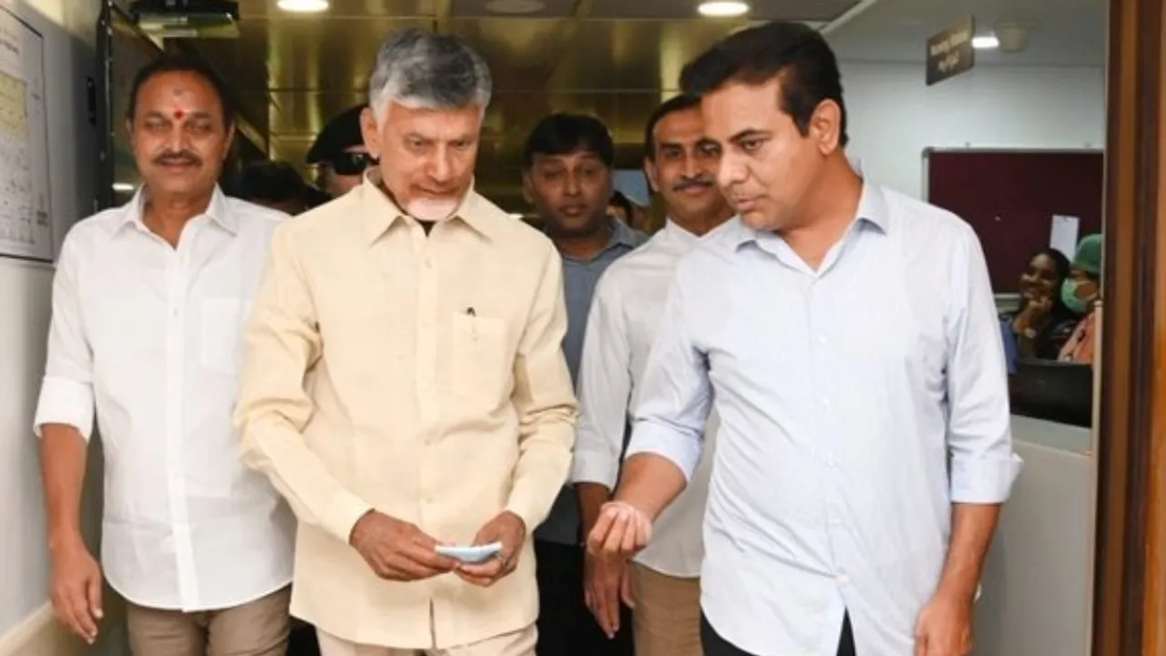 TG-AP: చంద్రబాబును మెచ్చుకున్న కేటీఆర్‌.. ఎందుకో తెలుసా?