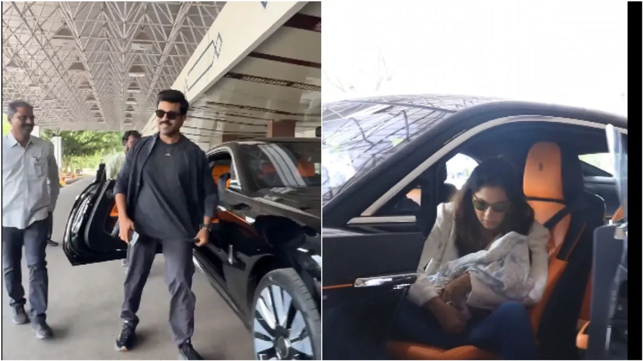 Ram Charan: ముంబై ఎయిర్ పోర్ట్ లో రామ్ చరణ్ ఫ్యామిలీ..క్లింకార ఎంత క్యూట్ గా ఉందో..! వీడియో వైరల్