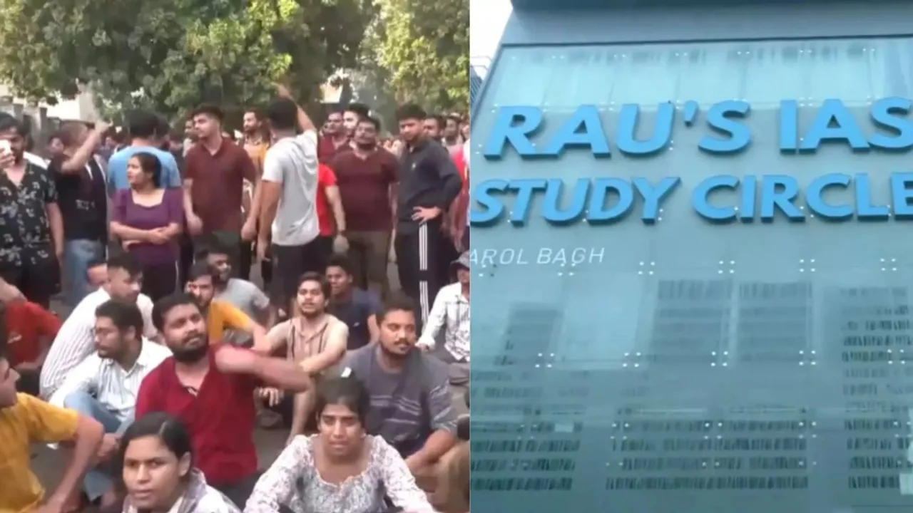 Coaching Centre Tragedy: ఢిల్లీ కోచింగ్ సెంటర్ విషాద ఘటన.. విద్యార్థుల నిరసనలు