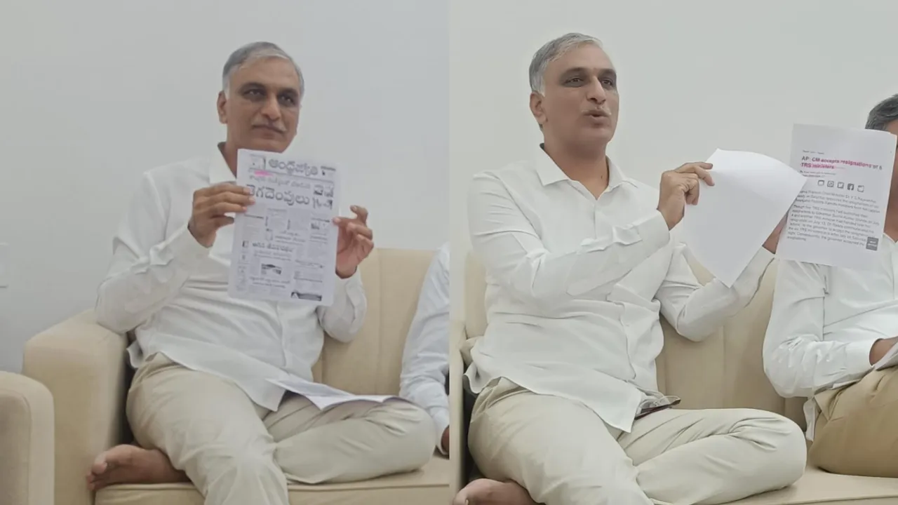 Telangana: రేవంత్ అసెంబ్లీలో అబద్ధాలు చెప్పాడు: హరీష్ రావు