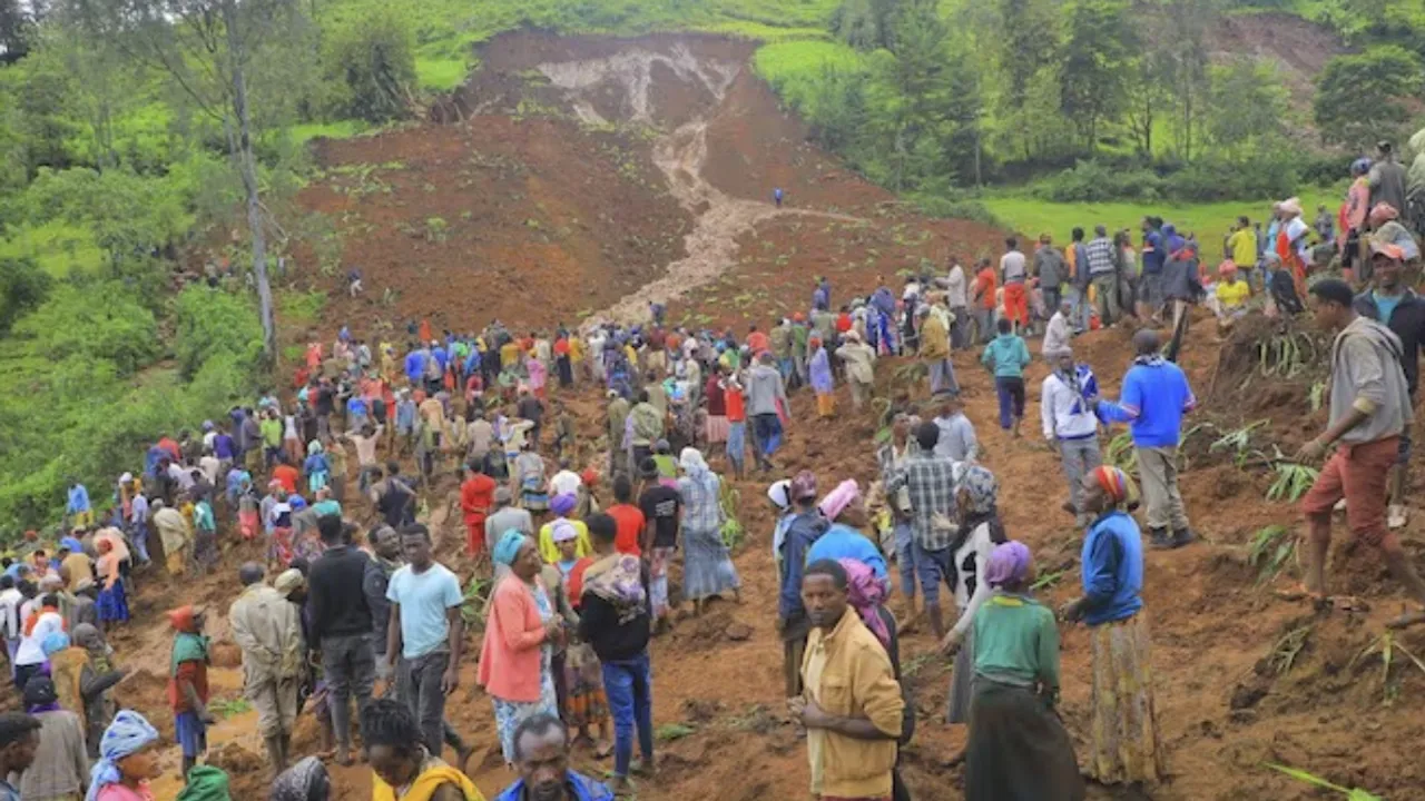Ethiopia: మట్టిచరియలు విరిగిపడిన ఘటన.. 257 మంది మృతి