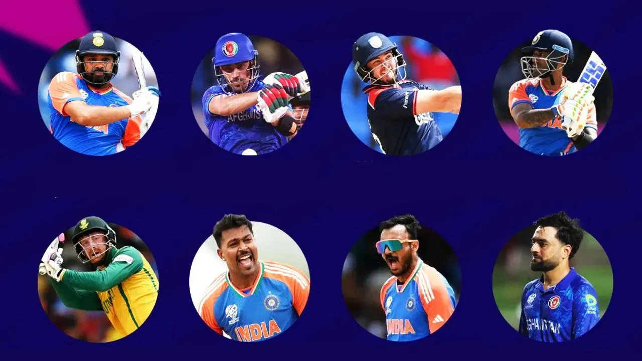 ICC T20 Team 2024: ఐసీసీ టీమ్ ఆఫ్ ది టోర్నమెంట్.. ఆరుగురు టీమిండియా నుంచే!