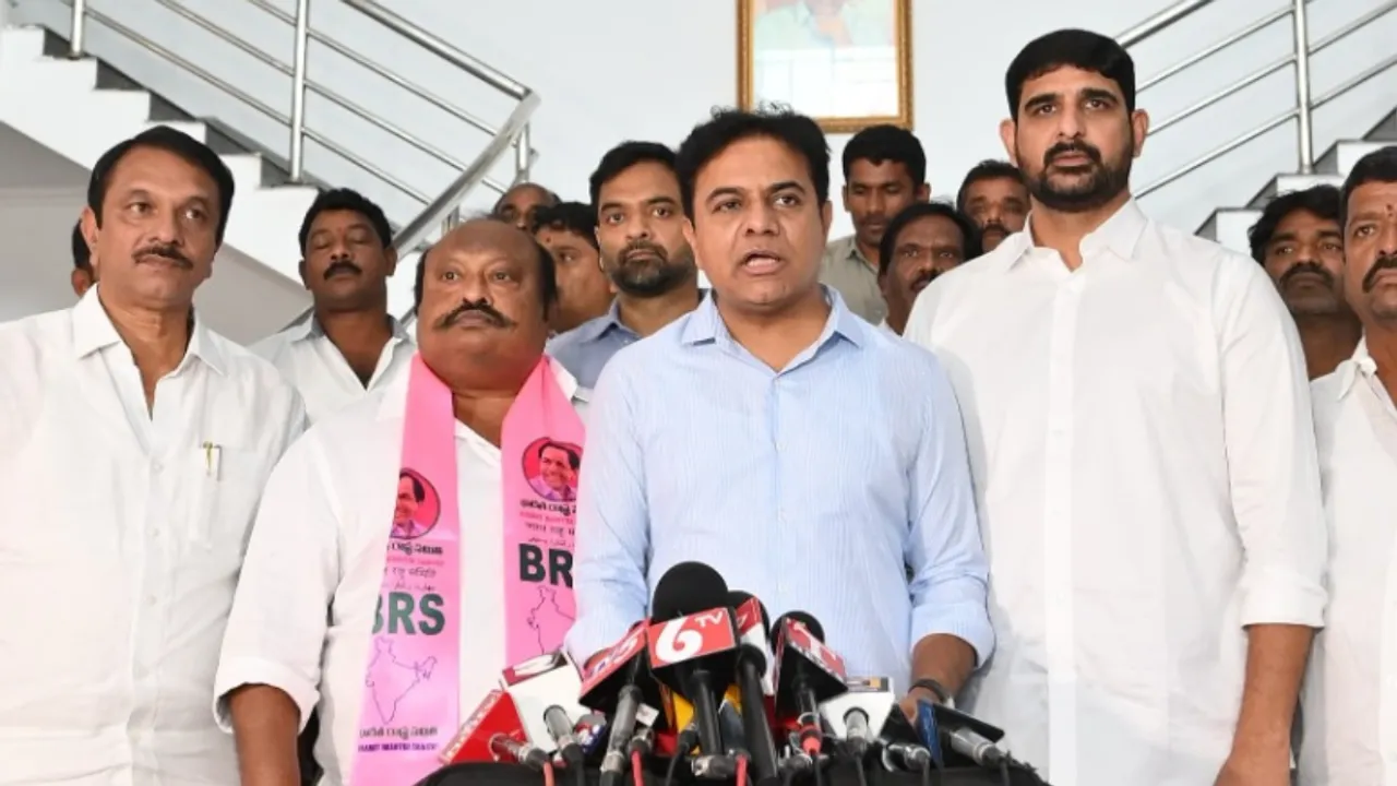 MLA KTR: 8 మంది ఉన్నా ఇచ్చింది గుండు సున్నానే: కేటీఆర్ ఫైర్