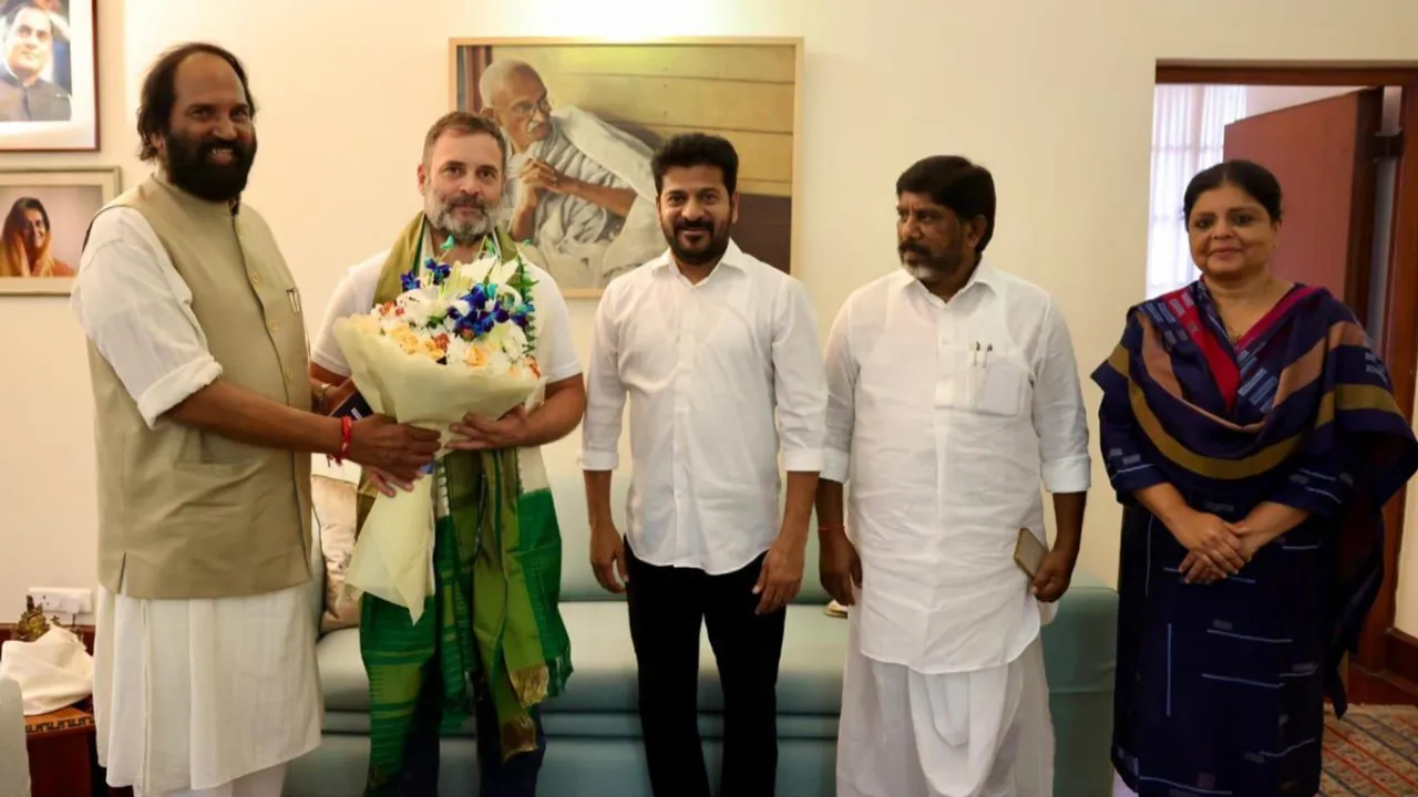 రాహుల్ గాంధీతో రేవంత్ రెడ్డి భేటీ