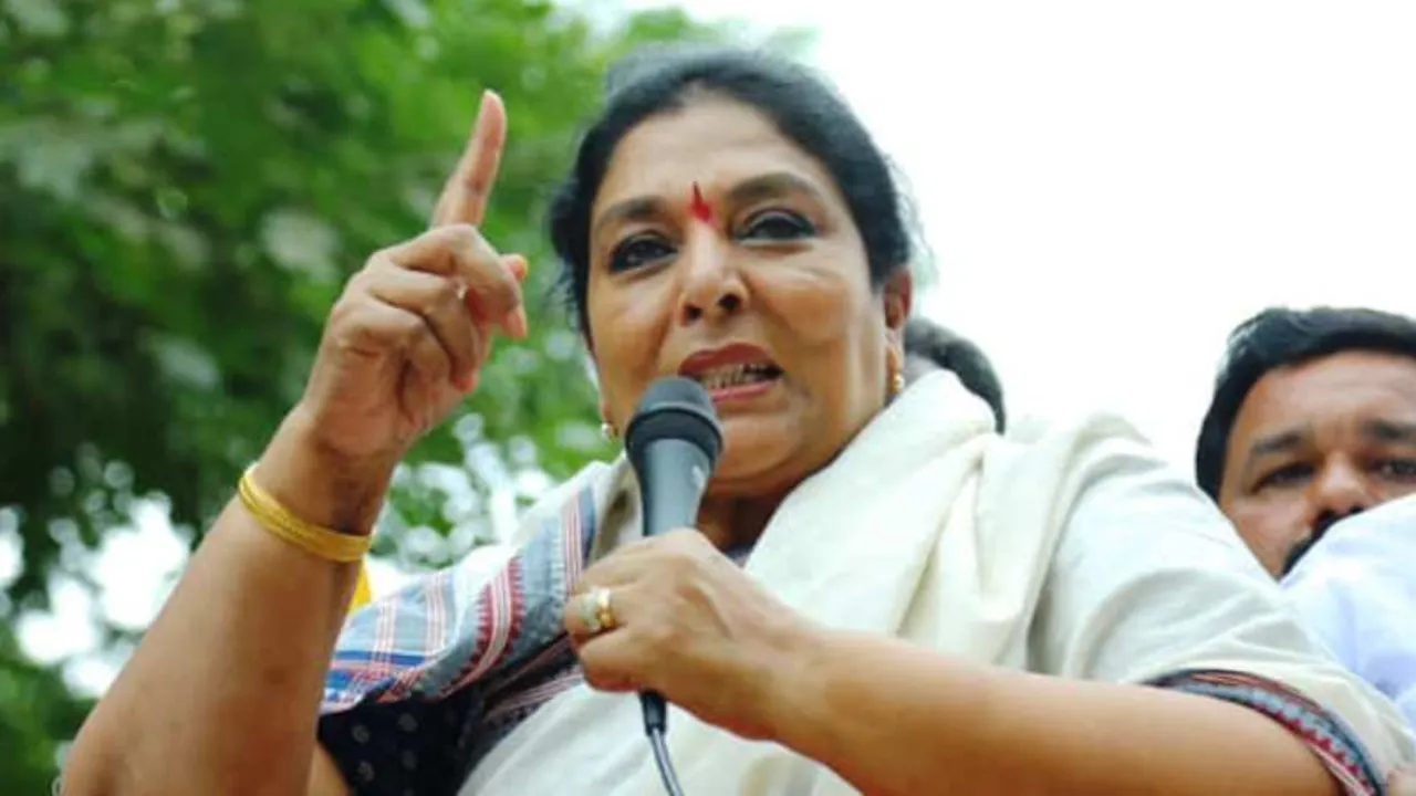 Renuka Chowdhury: హరీష్‌కు కాషాయ బట్టలు పంపుతాం.. రేణుక చౌదరి ఘాటు వ్యాఖ్యలు