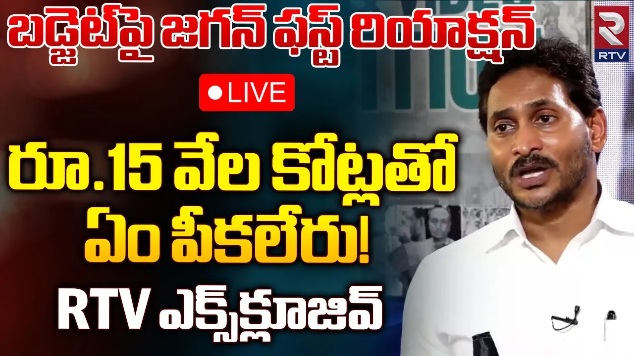 Andhra Pradesh: రూ.15 వేల కోట్లు దేనికి సరిపోవు.. మాజీ సీఎం జగన్‌ సంచలన వ్యాఖ్యలు