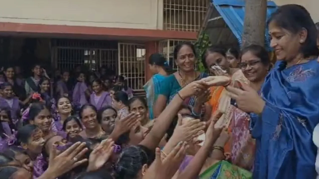 AP: హోం మంత్రి అనిత విస్తృత పర్యటన.. విద్యార్థులతో మాట్లాడి..