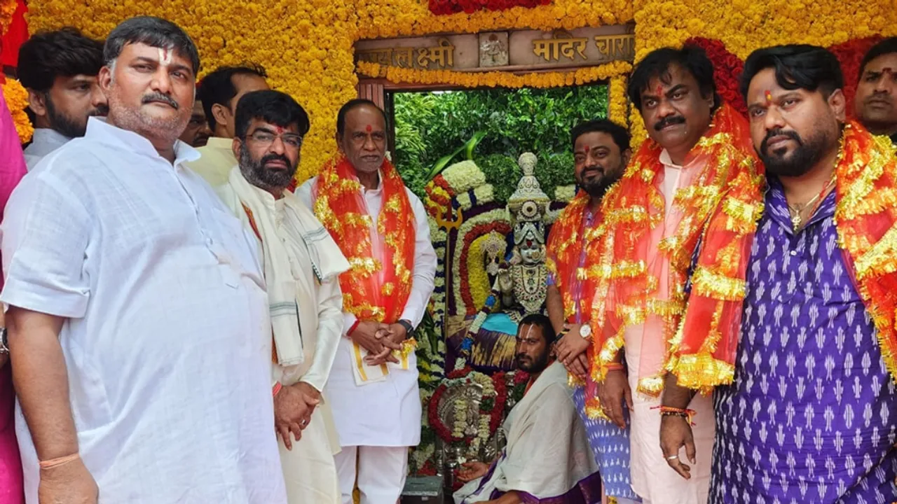 బోనాల వేడుకల్లో బీజేపీ నేత లక్ష్మణ్