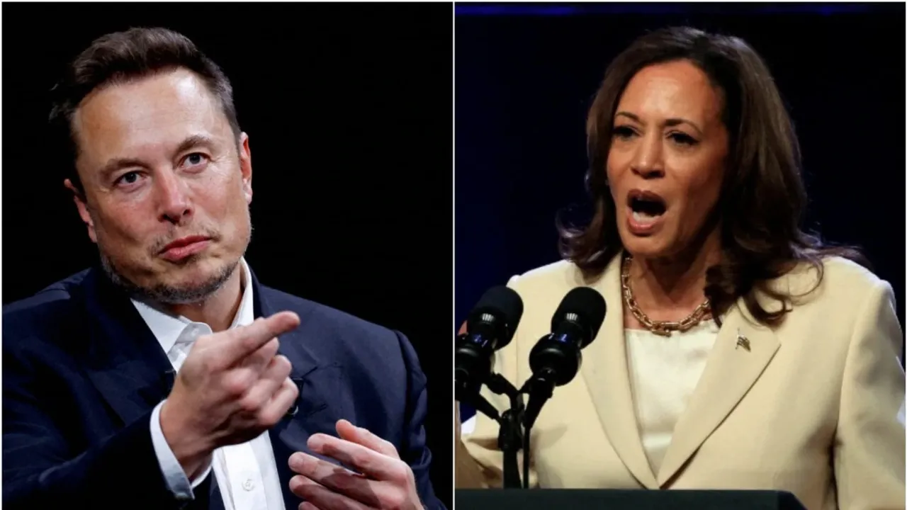 Kamala Harris vs Musk: కమలా హారిస్‌పై విరుచుకుపడ్డ మస్క్..