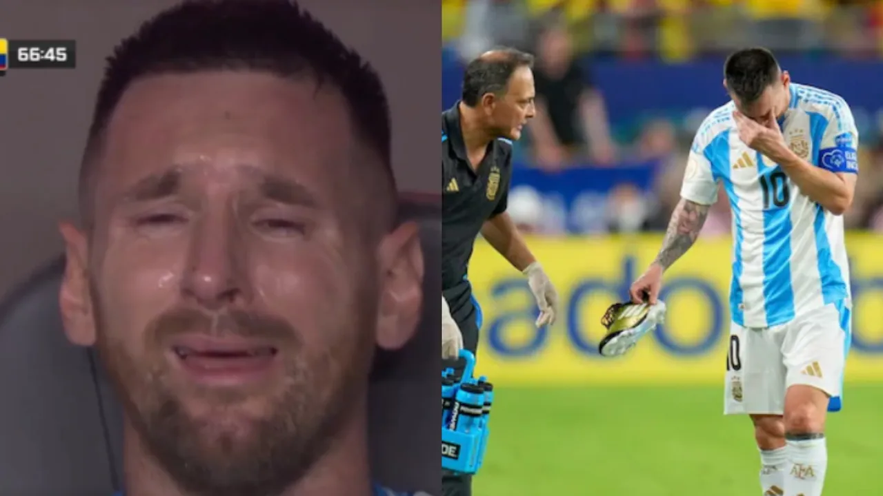 Messi:వెక్కి వెక్కి ఏడ్చిన మెస్సీ..!