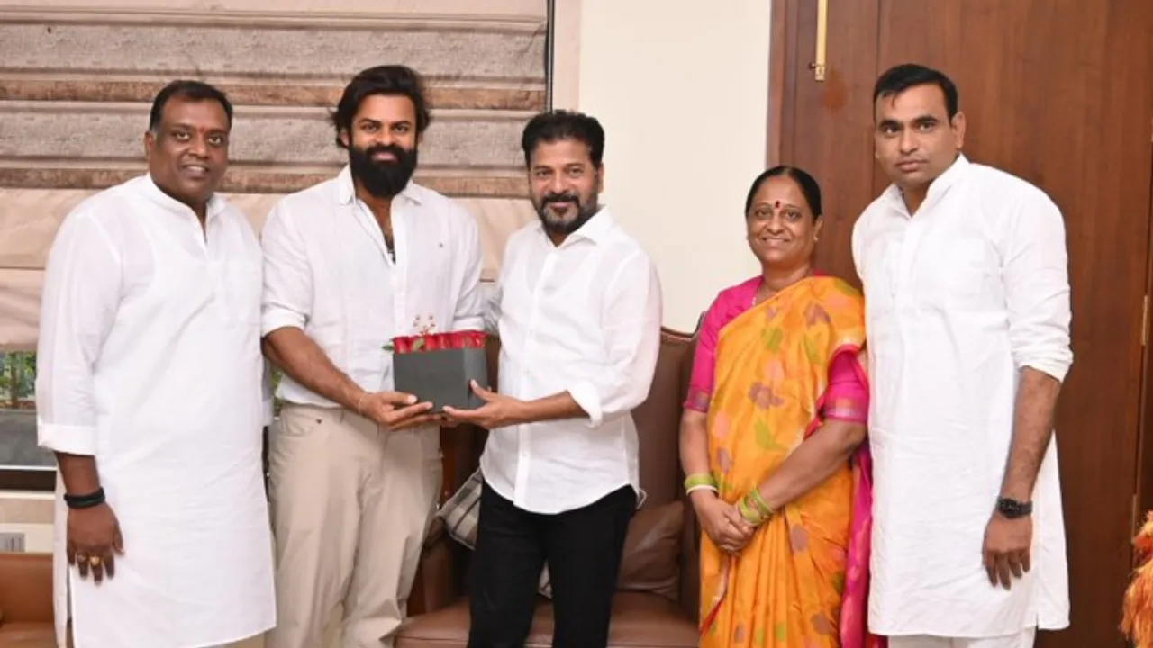 Sai Dharam Tej: థాంక్యూ సార్.. సీఎంను కలిసిన సాయిధరమ్ తేజ్!