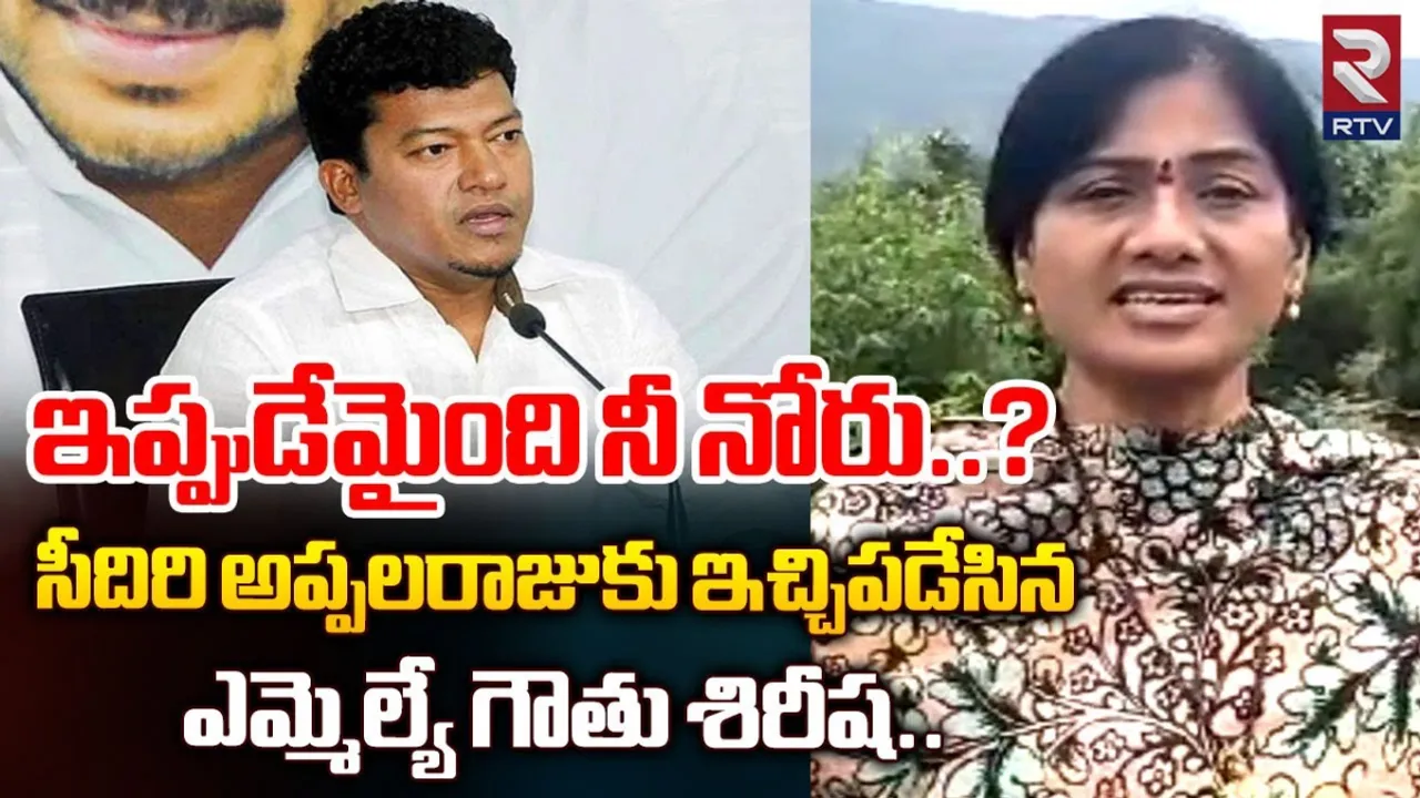 AP: మాజీ మంత్రి సీదిరి అప్పలరాజుపై ఎమ్మెల్యే గౌతు శిరీష ఫైర్..!