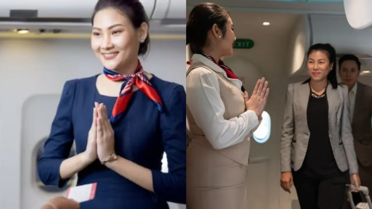 Flight: విమానం ఎక్కగానే ఎందుకు స్వాగతం పలుకుతారు? ఇది ఫార్మాలిటీ కాదు, అసలు కారణం ఏంటంటే?