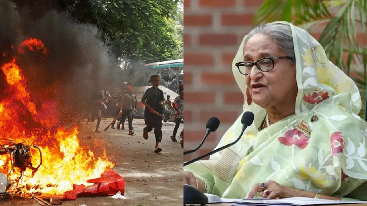 Bangladesh: బంగ్లాదేశ్‌లో అదుపుతప్పిన శాంతిభద్రతలు.. భారత్‌కు చేరుకున్నషేక్‌ హసీనా