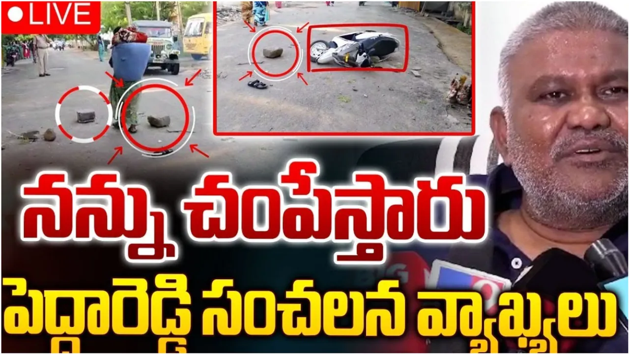 Ketireddy pedda reddy: నన్ను చంపేందుకు కుట్ర జరుగుతోంది.. మాజీ ఎమ్మెల్యే సంచలన ఆరోపణలు!