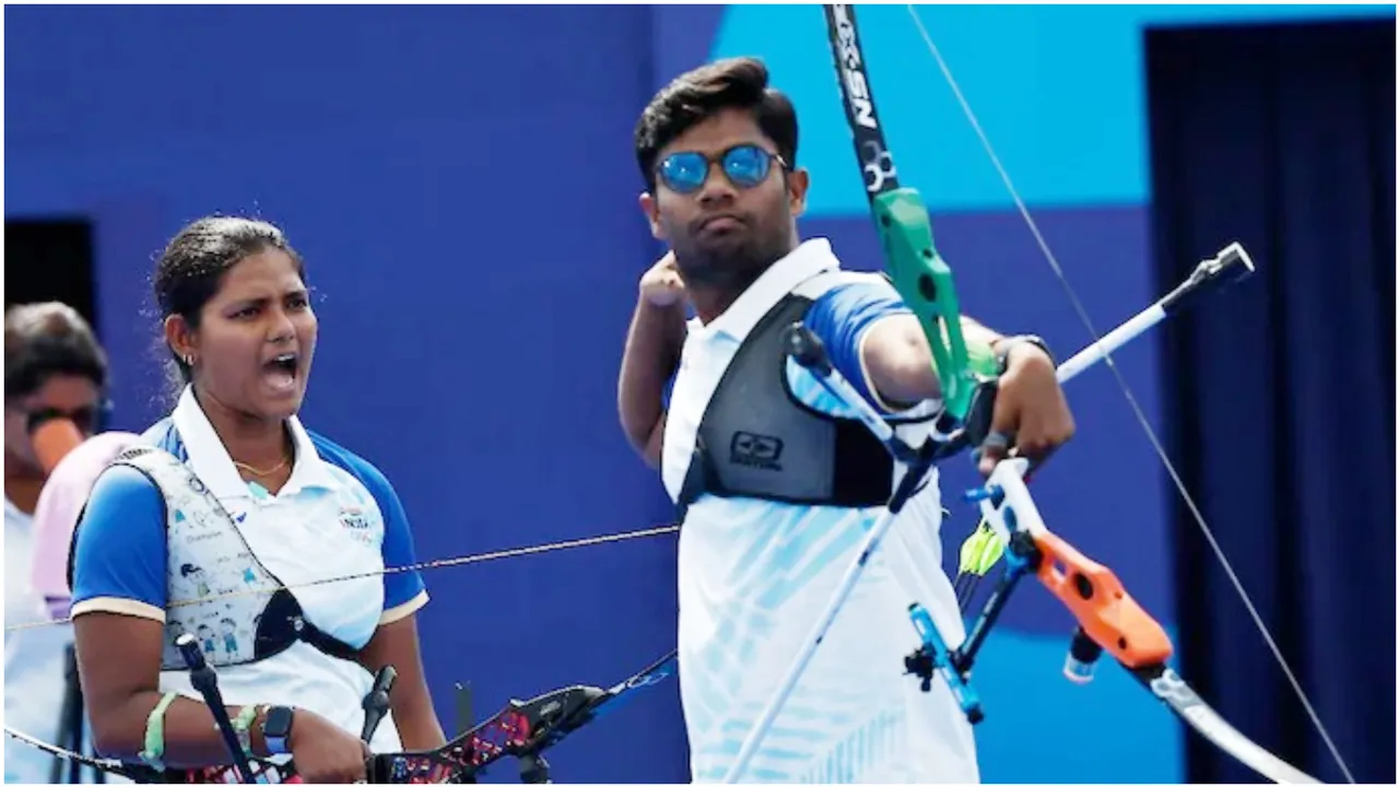 Paris Olympics 2024: ఆర్చరీ మిక్స్‌డ్ సెమీ ఫైనల్‌కు ధీరజ్ బొమ్మదేవర-అంకిత భకత్!