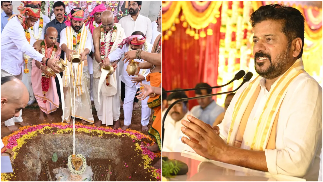CM Revanth: భగవద్గీత స్ఫూర్తి, శ్రీకృష్ణుడే మార్గదర్శి.. ఆక్రమణలపై యుద్ధం తప్పదు: సీఎం రేవంత్!