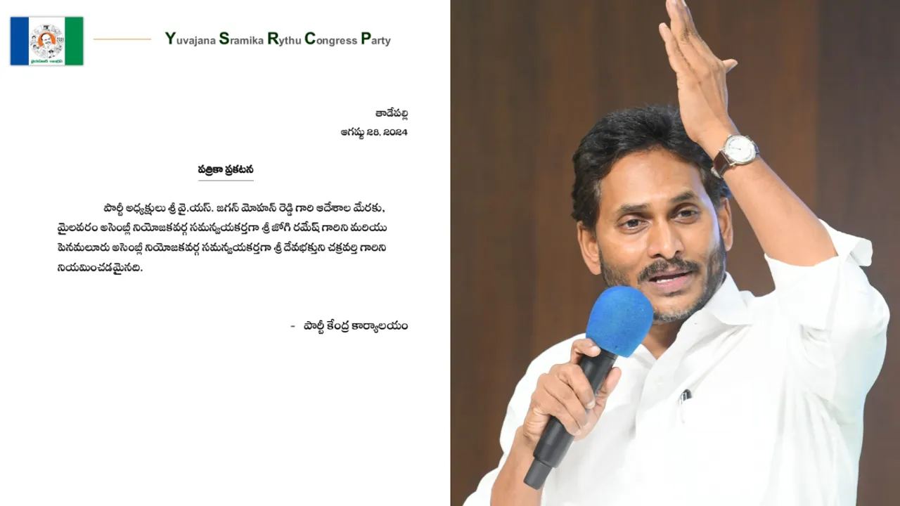 జగన్ కీలక నిర్ణయం.. జోగి రమేష్ కు కీలక బాధ్యతలు
