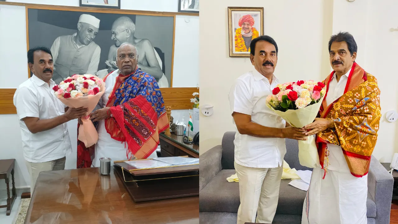 మల్లికార్జున ఖర్గేతో మంత్రి జూపల్లి భేటీ
