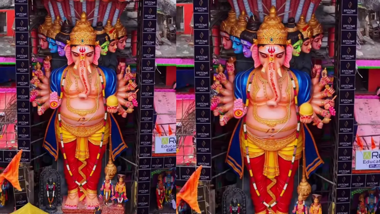 Ganesh Chaturthi 2024:ఖైరతాబాద్ మహా గణనాథుడి ప్రత్యేకతలు.. స్పెషల్ ఎట్రాక్షన్ గా బాలరాముడి విగ్రహం..!