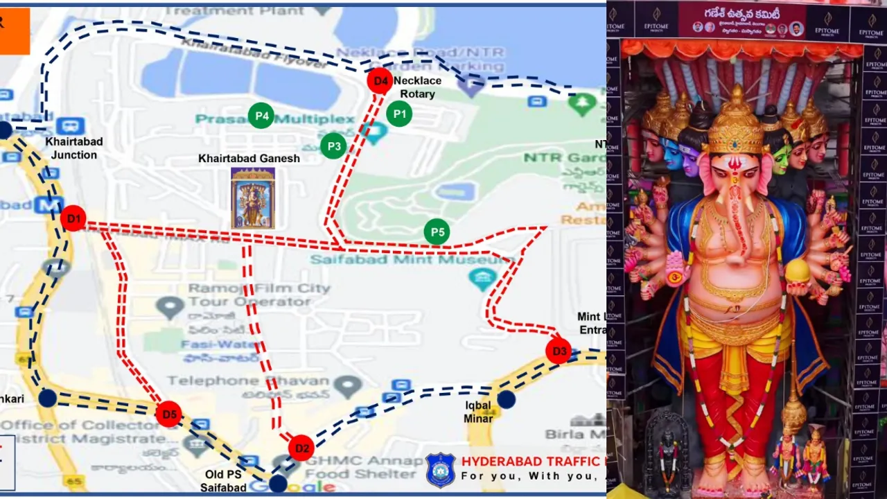 Hyderabad Traffic: హైదరాబాద్ వాహనదారులకు బిగ్ అలర్ట్.. ఆ ఏరియాల్లో ట్రాఫిక్ ఆంక్షలు!