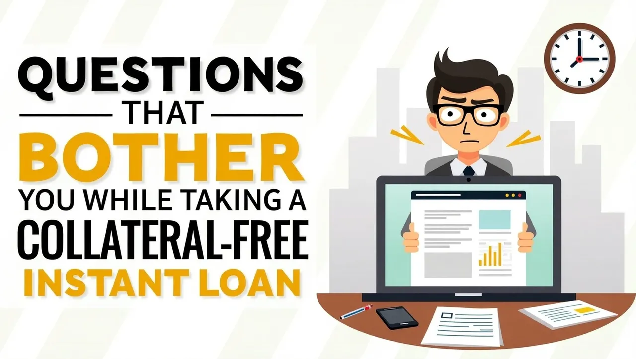 Taking A Collateral-Free Instant Loan