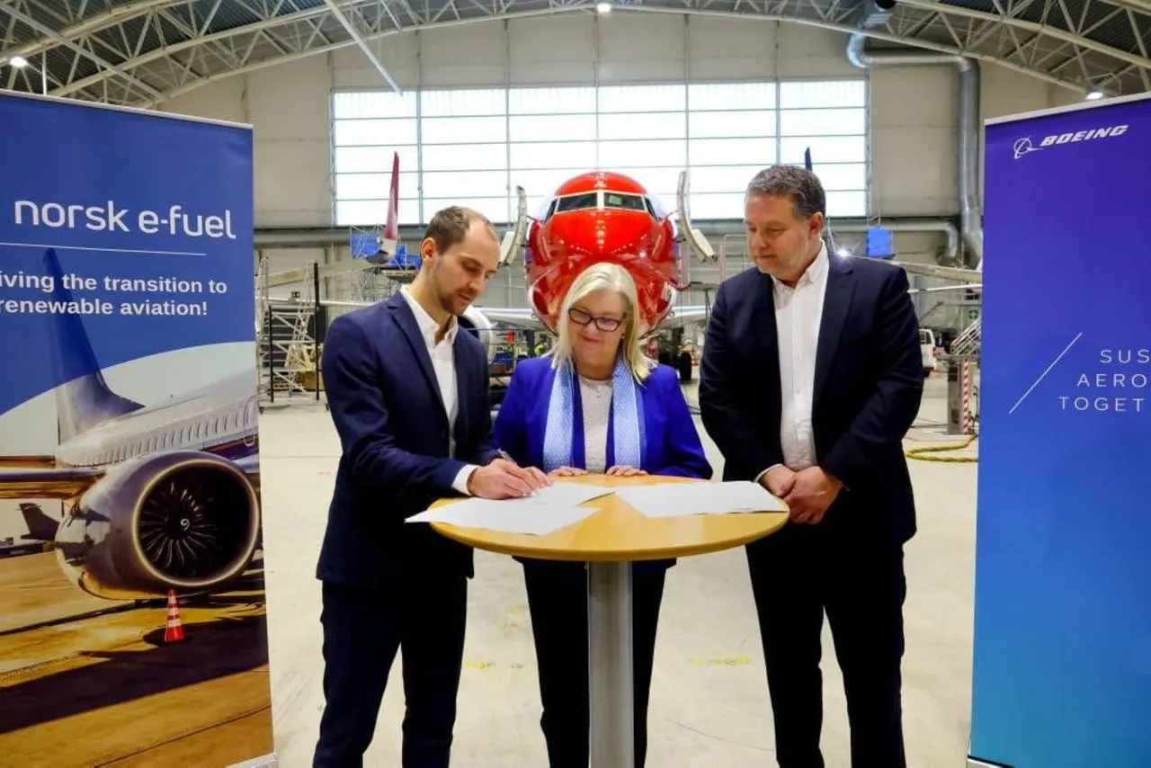 Boeing Partners with Norsk e-Fuel to Advance SAF Production and Reduce Aviation Emissions