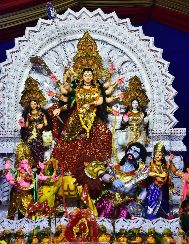 District center Durga puja committee