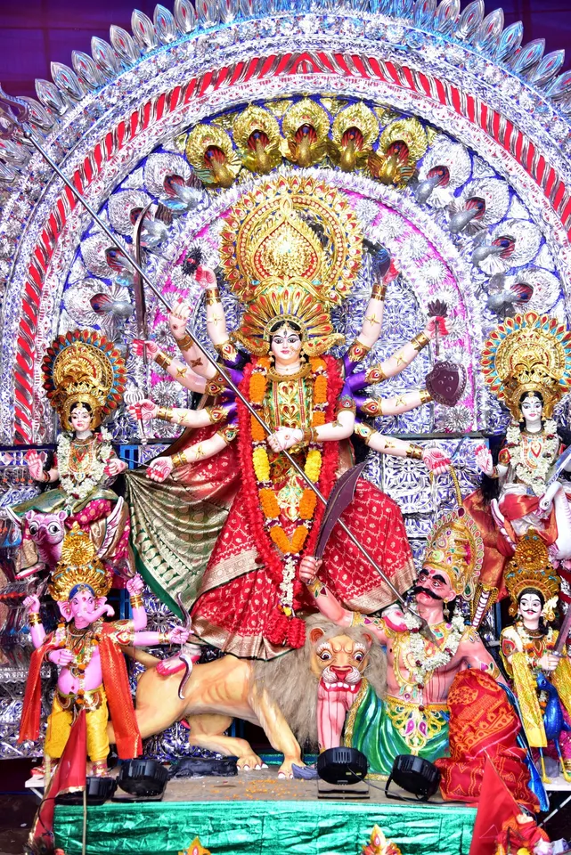 Golden Durga puja Committee Kaibalya Vihar