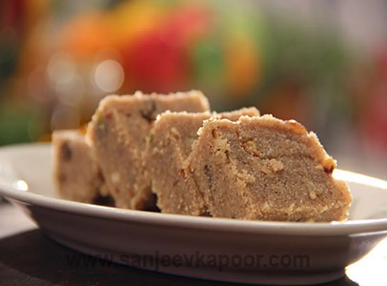 अनार की बर्फी  