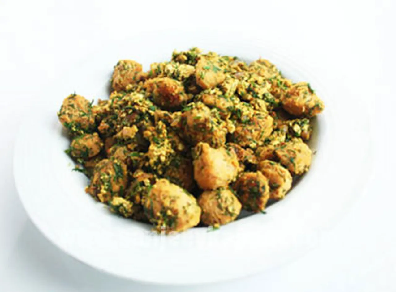 सुवा सोया भाजी